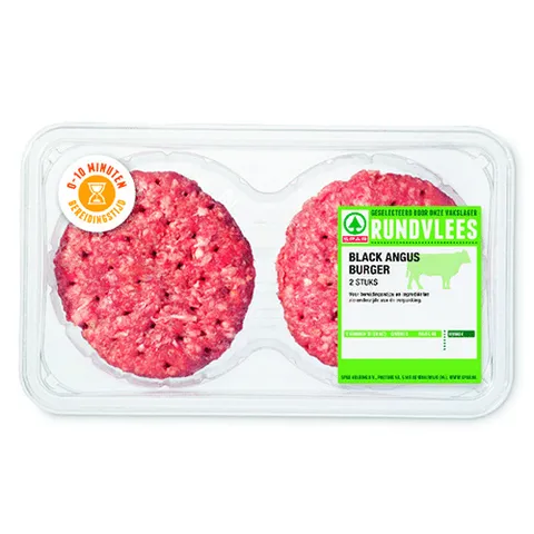 Black angus burger 2 stuks 270 gram