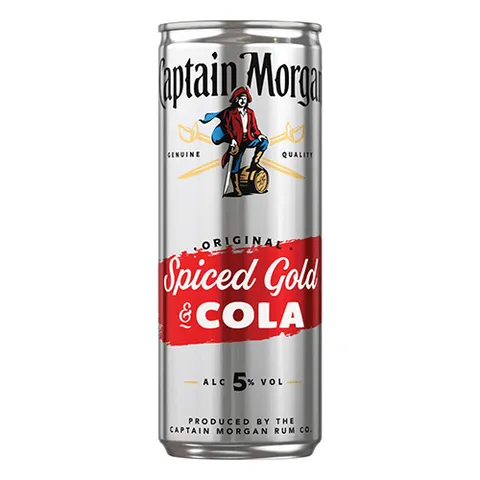Captain Morgan cola 250 ml
