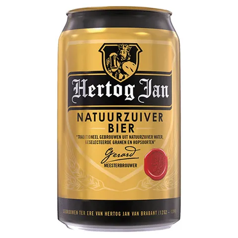 Hertog jan pils blik 330 ml cool