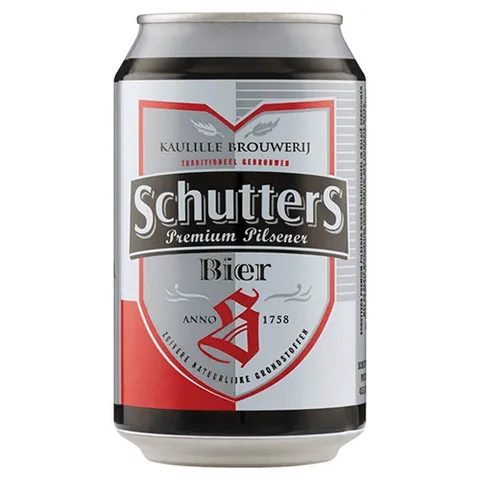 Schuttersbier bier blik 330ml