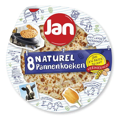 Jan pannenkoeken naturel 540 gram