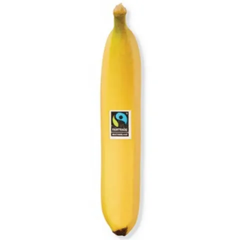 Fairtrade banaan per stuk