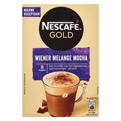 Nescafé instant koffie wiener melange 8 stuks