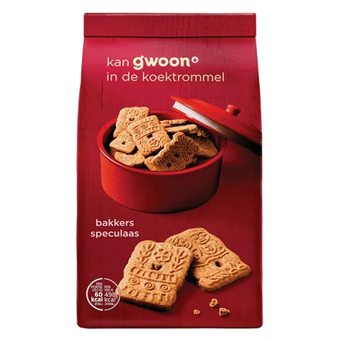 Gwoon bakkerspeculaas 600 gram