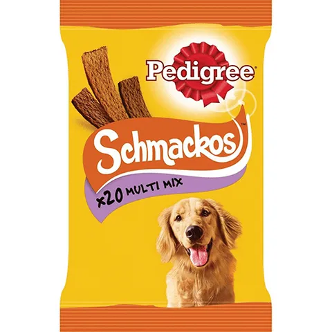 Pedigree Hondensnack Schmackos multi mix 144 gram