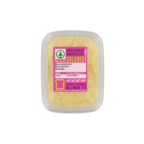 Spar Surinaamse scharrelei salade 150 gram