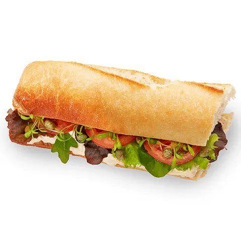 Broodje wit rustiek tonijnsalade