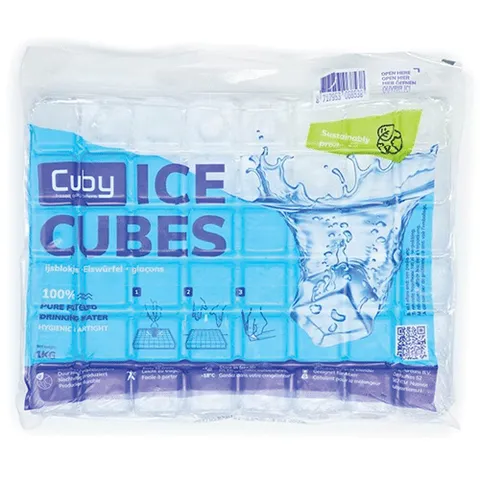 Cuby ijsblokjes 1kg