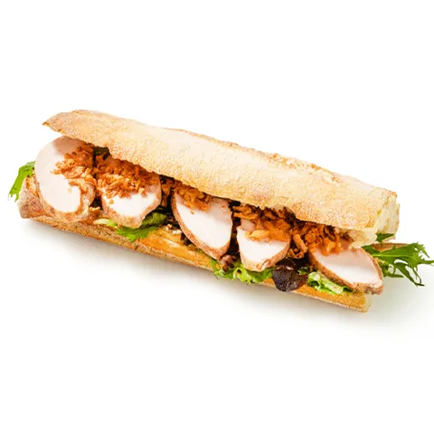 Broodje wit rustiek kip