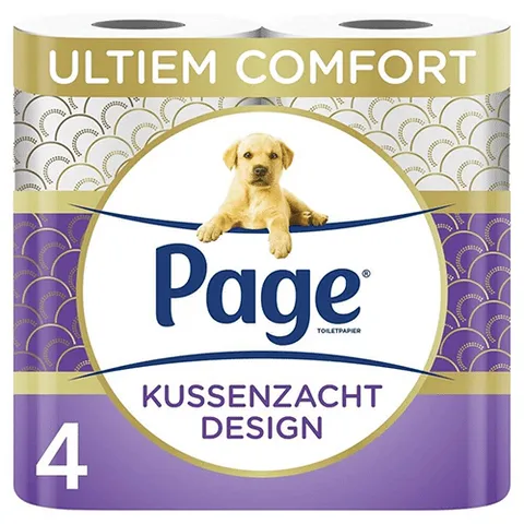 Page toiletpapier kussenzacht 4-rol