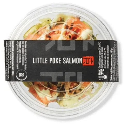 Sushi Ran poke zalm klein 136 gram