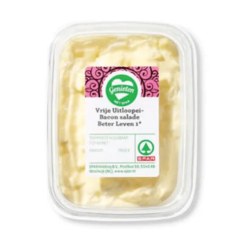 Spar vrije uitloop ei-bacon salade 150 gram
