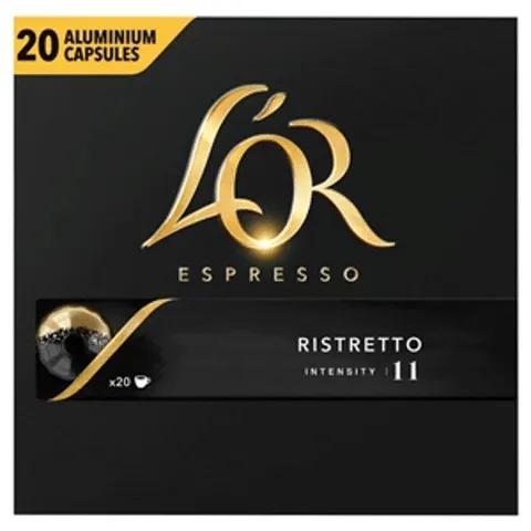 L'or koffiecapsules espresso ristretto 20 stuks