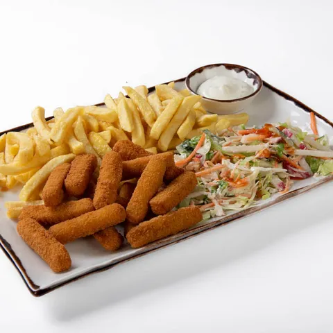 Visfriet menu