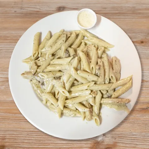 Penne con pollo