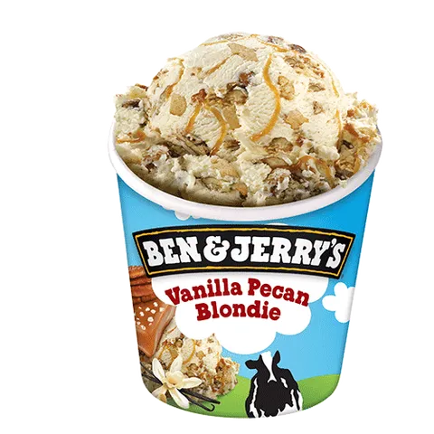 Ben & Jerry's Vanilla Pecan Blondie 465ml