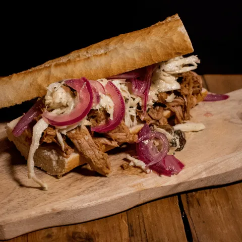 Broodje pulled pork