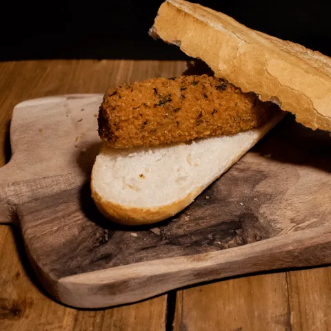 Broodje groente kroket