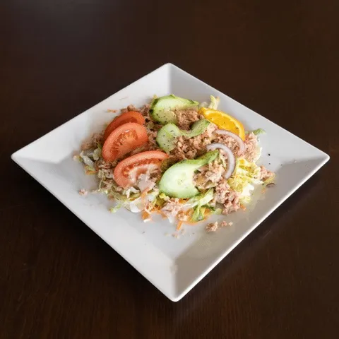Viske in 't greun salade
