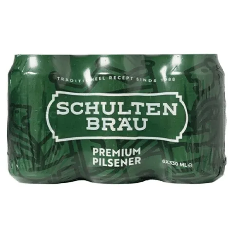 4x Schultenbräu 6-pack gekoeld