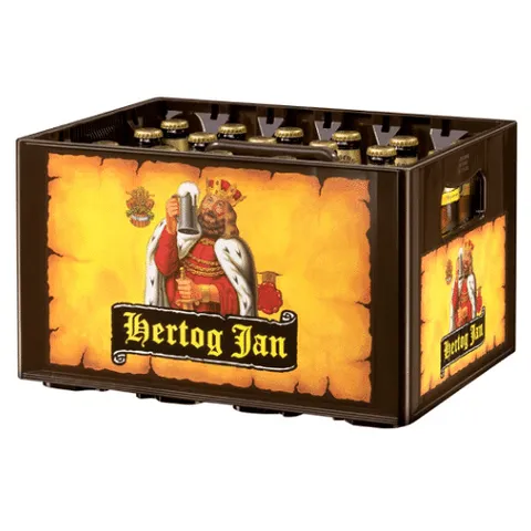 Hertog Jan krat bier gekoeld