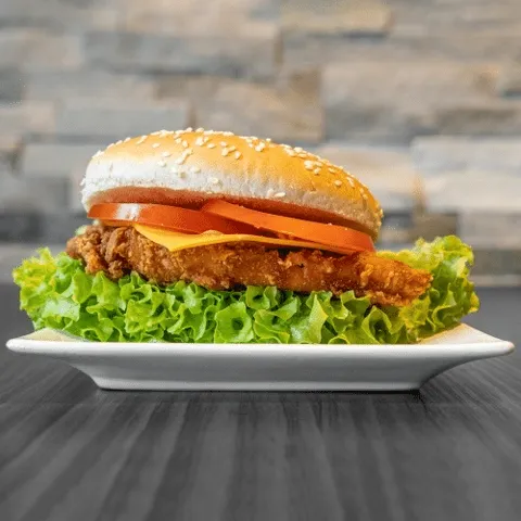 Chicken crunchy burger