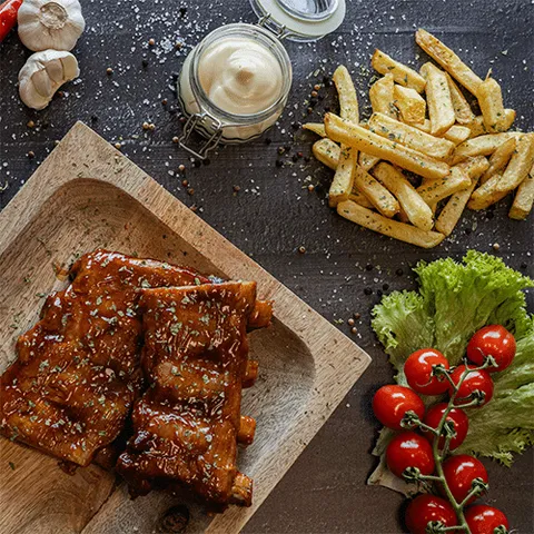 Kalf spareribs 400 gram