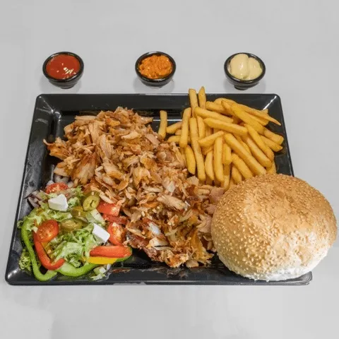Döner schotel kip