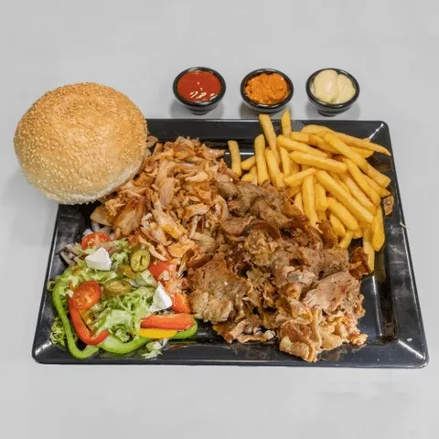 Döner mix schotel