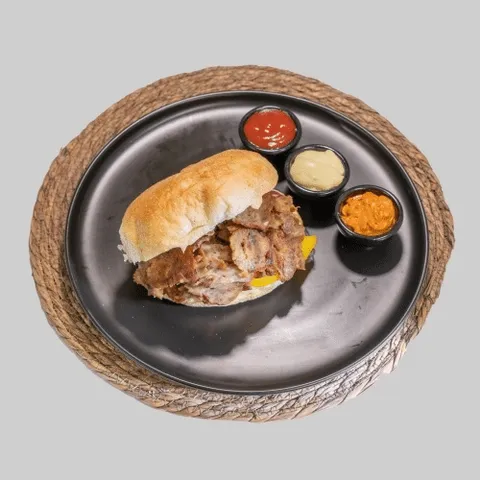Broodje döner kalfsvlees