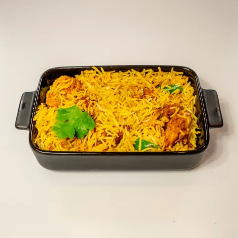 Chicken tikka biryani