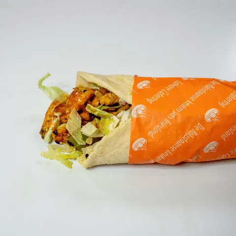 Chicken tikka wrap