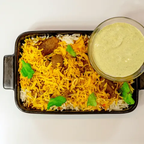 Beef biryani