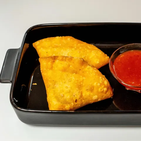 Vegetarian samosa