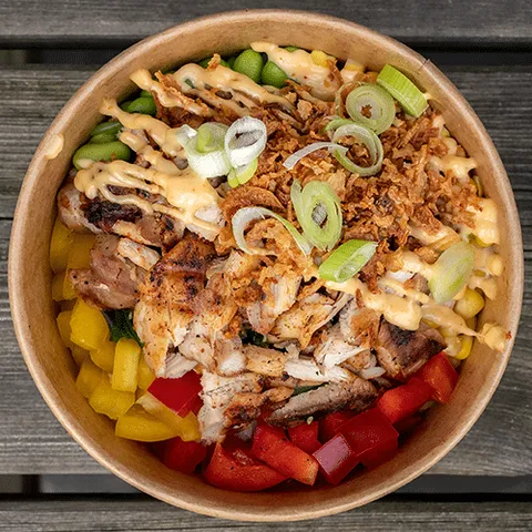 Hot chicken bowl