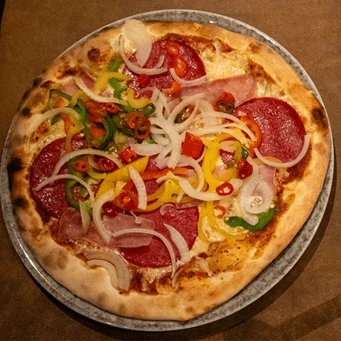 Pizza exclusiva hot