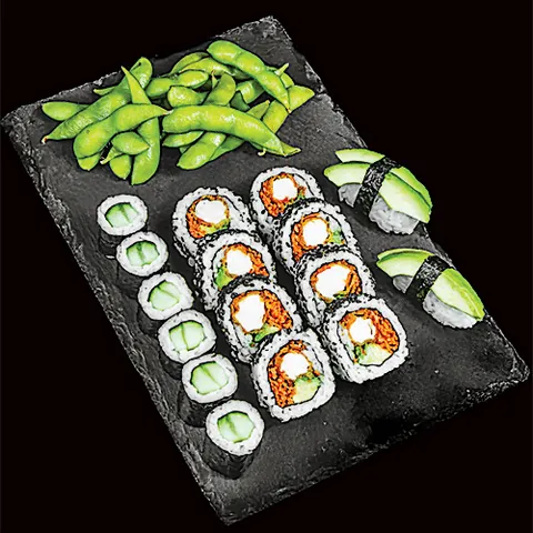Mixed sushi veggie