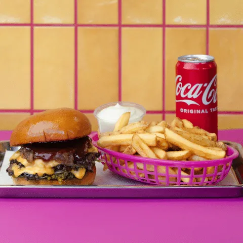 Texas burger menu