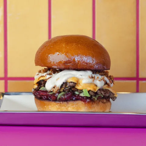 Truffle burger