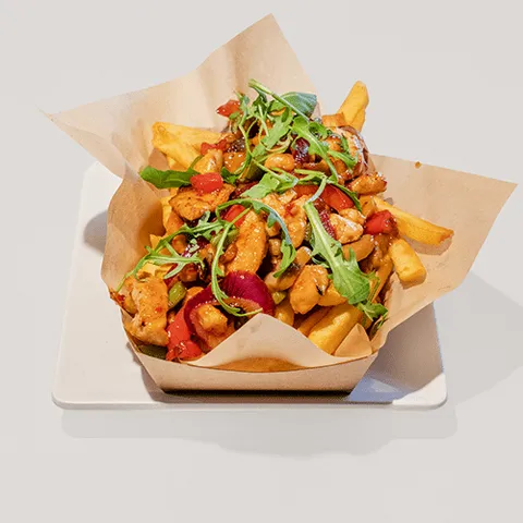 Frites hete kip