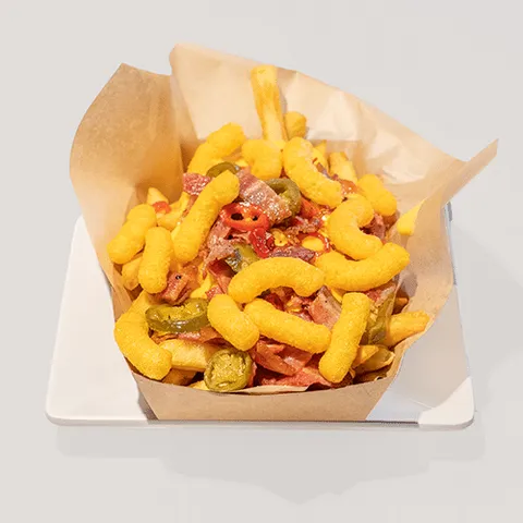 Hot cheeto frites
