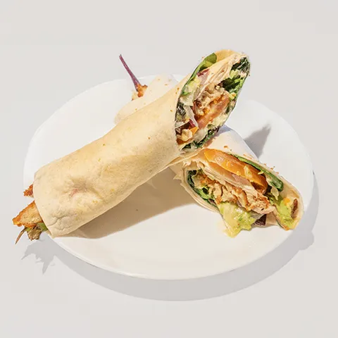 Wrap krokante kip