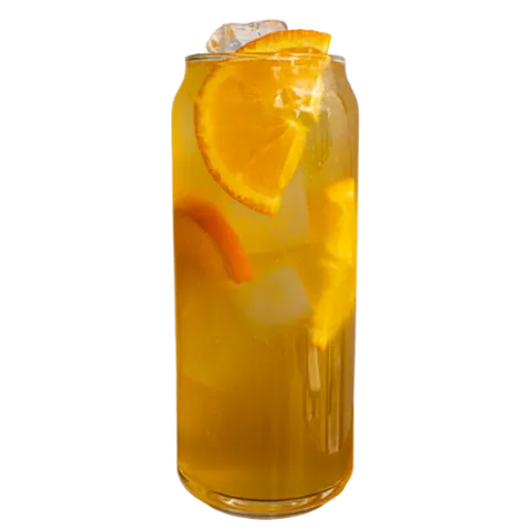 Orange green tea