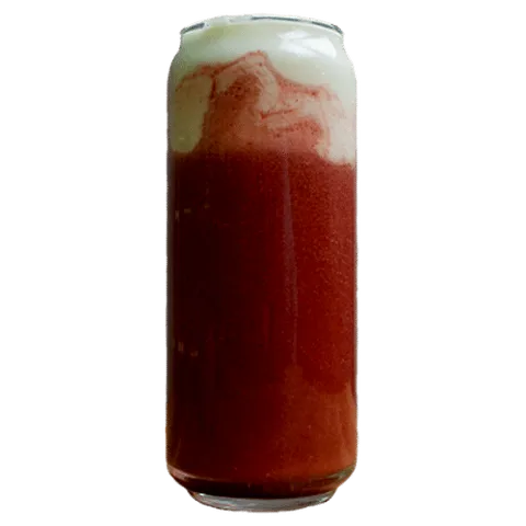 Strawberry cheeze tea