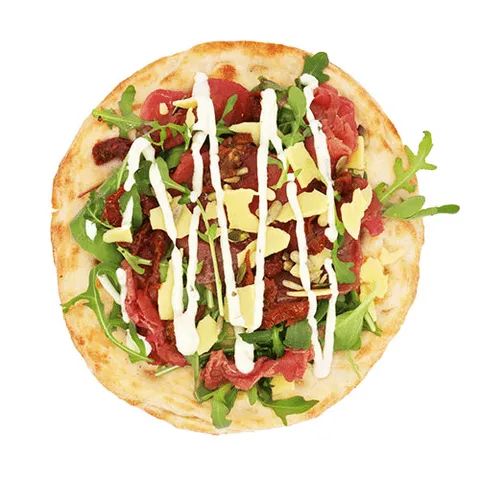 Carpaccio flatbread