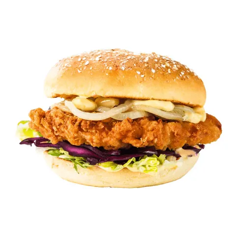 Kipburger citroenmayonaise