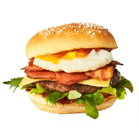 Bacon-cheese-eggburger
