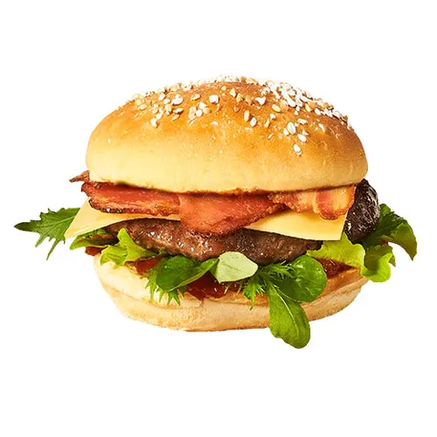 Bacon-cheese kipfiletburger