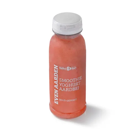 Smoothie yoghurt-aardbei