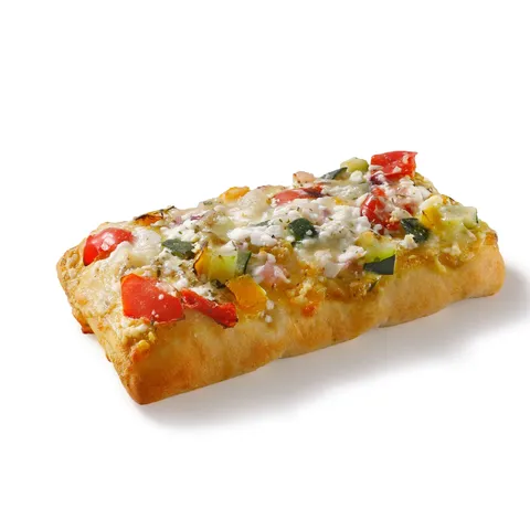 Pizzastuk gegrilde groenten *